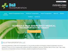 Tablet Screenshot of bnbtransportation.com